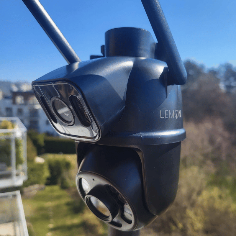 Podwójna kamera wifi do monitoringu Lemon Falko Pro